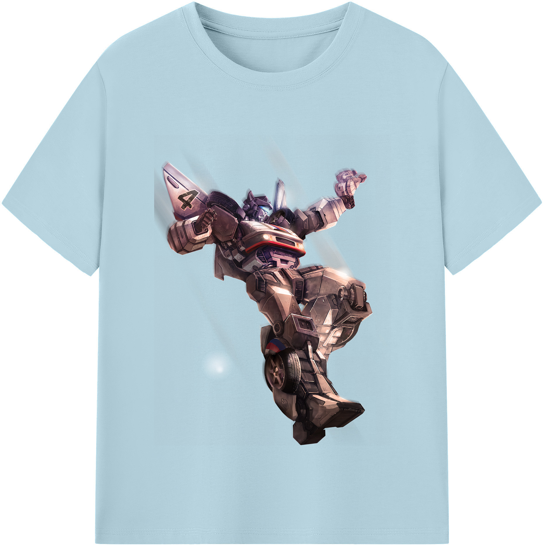 （画像用） Transformers トランスフォーマー 綿100％半袖Tシャツ（フロントプリント）